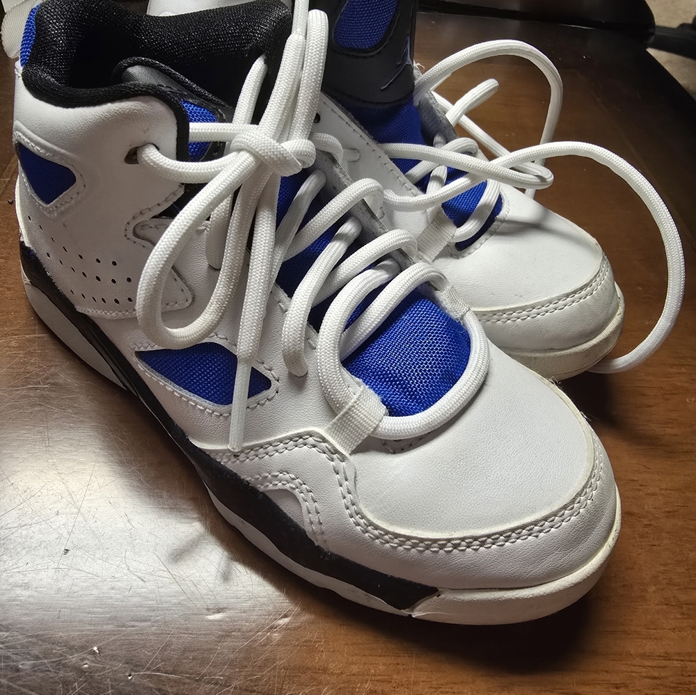 Nike Jordan Flightclub '91 White Royal Kids School Size 11C Shoes DM1686 101